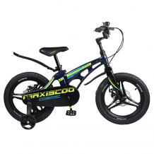 Купить велосипед двухколесный maxiscoo cosmic deluxe 16 c дисковыми тормозами 2023 msc-c162