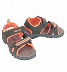Купить сандалии lassie, цвет: серый/оранжевый ( id 8609947 )