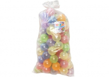 Купить югпласт набор шариков bubble gum 8 см 100 шт. 2014 прозрачн