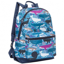 Купить рюкзак grizzly rx-023-3 №1 "киты" ( id 14525001 )