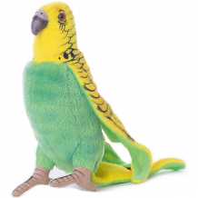 Купить волнистый попугайчик зеленый, 15 см, hansa ( id 3563692 )