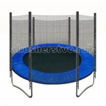 Купить кмс батут с защитной сеткой trampoline 10 диаметр 3 м 