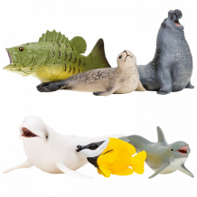 Купить masai mara набор фигурок мир морских животных (6 предметов) мм203-019 мм203-019