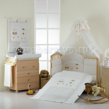 Купить комплект в кроватку roman baby real bears (5 предметов) 3801