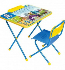Купить набор мебели nika kids disney 1 университет монстров, цвет: синий ( id 9752577 )