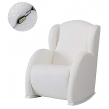Кресло для мамы Micuna качалка Wing/Flor Relax искусственная кожа 