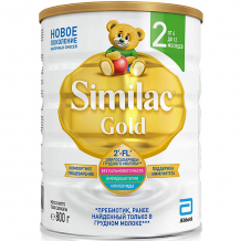 Купить молочная смесь similac gold 2, с 6 мес, 800 г ( id 16174366 )