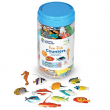 Купить learning resources игровой набор фигурок рыбки (60 элементов) ler0407