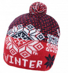 Купить шапка marhatter, цвет: красный/белый ( id 7302553 )