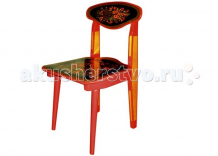 Купить хохлома стул детский разборный с хохломской росписью ягоды/листья 