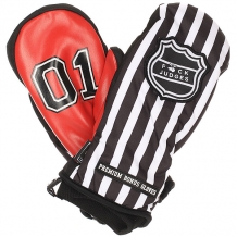 Купить варежки сноубордические bonus gloves f*uck judges black красный,белый,черный ( id 1192608 )