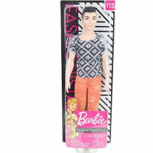 Купить кукла barbie игра с модой оранжевые штаны серая футболка ( id 10617353 )