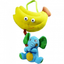 Купить развивающая игрушка biba toys слон и банан bm658