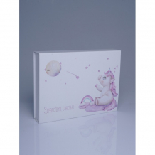 Купить miaworkstudio подарочная коробка единорог для новорожденного здравствуй, счастье! корединорог58423