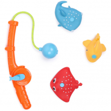Купить happy baby набор игрушек для ванной fishman 32004