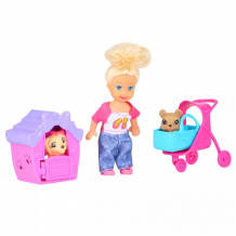 Купить компания друзей кукла в комплекте с коляской будкой и питомцами jb0207126