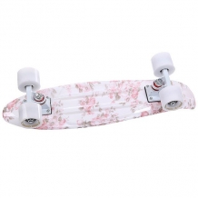 Купить скейт мини круизер turbo-fb rose white/white 22 (55.9 см) белый ( id 1121788 )