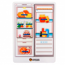 Купить деревянная игрушка сибирские игрушки шнуровка холодильник 110103
