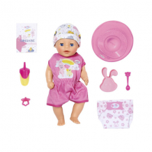 Купить zapf creation baby born 827-321 бэби борн my little baby born девочка нежное прикосновение, 36 см