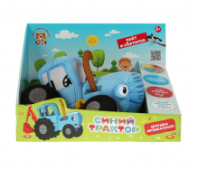 Купить мягкая игрушка мульти-пульти синий трактор 20 см c20118-20-1