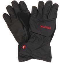 Купить перчатки сноубордические marmot chute glove real black черный ( id 1170950 )