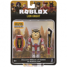 Купить игровая фигурка jazwares roblox лев-рыцарь ( id 14937161 )