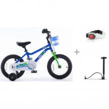 Купить велосипед двухколесный royal baby chipmunk mk 16", яркий луч фонарь v-002r и велосипедный насос maxiscoo 