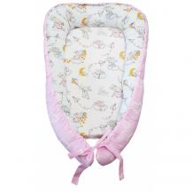 Купить amarobaby подушка-позиционер для сна little baby мышата в облаках гнездышко-sb-мышата в облаках
