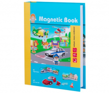 Купить развивающая игрушка magnetic book игра веселый транспорт 77 деталей tav032