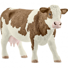 Купить коллекционная фигурка schleich "животные с фермы" симментальская корова ( id 4662500 )