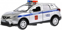 Купить технопарк машина металлическая nissan qashqai полиция 12 см qashqai-p-sl