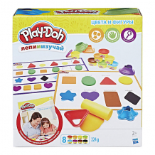 Купить набор пластилина hasbro play-doh "цвета и формы" ( id 7089656 )