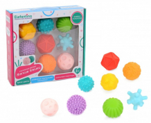 Купить развивающая игрушка elefantino тактильные мячики мягкие ёжики 8 шт. it107011