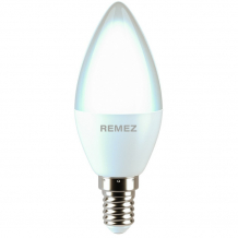 Купить светильник remez набор лампочек светодиодных 4 шт. rz-4114-c37-e14-7w-5k rz-4114-c37-e14-7w-5k