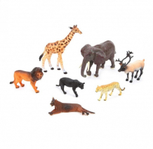 Купить наша игрушка набор фигурок дикие животные 866-q4