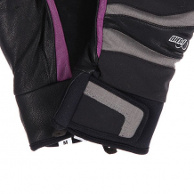 Купить перчатки сноубордические женские pow gem/grey серый,черный ( id 1102152 )