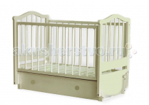 Купить детская кроватка можгинский лесокомбинат камилла продольный маятник кр-008.1.1.