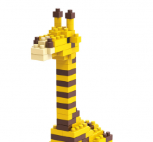 Купить конструктор поделкин пластиковый №08 жираф (146 деталей) plk-01