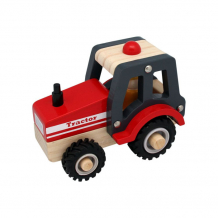 Купить деревянная игрушка magni трактор 2438