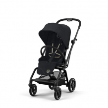 Купить прогулочная коляска cybex eezy s twist+ 2 blk с дождевиком и бампером 