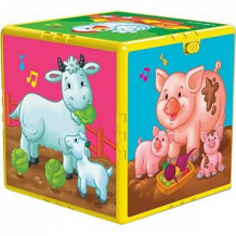Купить музыкальная игрушка азбукварик говорящий кубик в гостях на ферме 10 см ( id 7186543 )