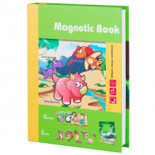 Купить magnetic book tav031 развивающая игра живность тогда и теперь