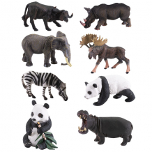 Купить игрики zoo tav004 фигурка &quot;травоядные&quot;, 8 видов (в ассортименте)