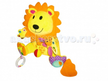 Купить мягкая игрушка biba toys занятой лев 00703 jf