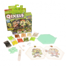 Купить qixels 87023 квикселс набор для творчества зомби (светится в темноте)