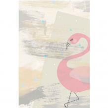 Купить cosyroom ковер безворсовый на пол panorama flamingo 230х160 