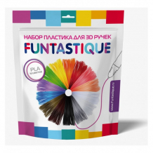 Купить funtastique комплект пла-пластика для 3d-ручек 10 цветов pla-pen-10