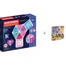 Купить конструктор magformers магнитный window inspire 30 элементов и chicco настольная игра toy balloons 