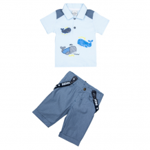 Купить cascatto комплект одежды для мальчика (футболка, бриджи, подтяжки) g-komm18/14 