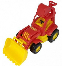 Купить трактор-экскаватор полесье силач красный ( id 7424041 )